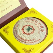 "Зеленая печать" Лао Шен Пуэр (начало 2000-ых), подарочная упаковка, 357 гр
