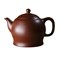 Мастеровой чайник ручной работы, коричневая и чёрная глина, 220 мл, Тайвань - фото 5670