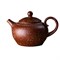 мастеровой чайник ручной работы, красная и зелёная глина, 200 мл, Тайвань - фото 5671
